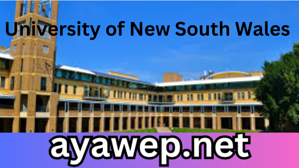 The University of New South Wales 2024